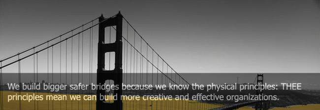 THEE offers principles for social development that are akin to engineering principles
