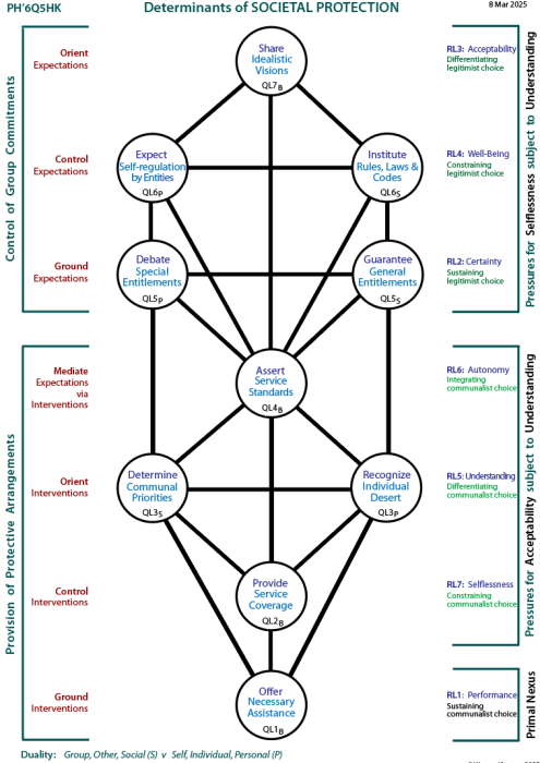 Determinants of societal protection: Tree pattern Q5