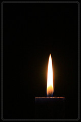 Using Power ... Courtesy Pratanti candle in the dark
